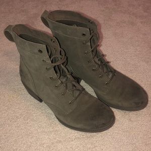 Timberland Olive Green Boots